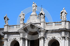 Detail of the Papal Basilica of Saint Mary Major