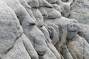 Detail of the particular structure of the rocks of Karidi