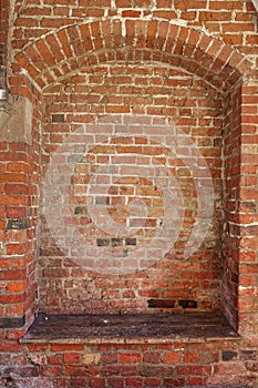 Detail in the passage from Holstentor, Lubeck, Germany.