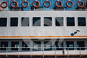 Detail from a passenger ship