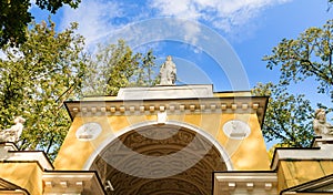 Detail of the pavilion 'MILOVIDOV' ', Museum-Reserve Tsaritsyno