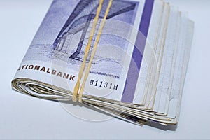 Detail photo of 50 danish kroner.