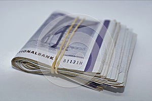 Detail photo of 50 danish kroner.