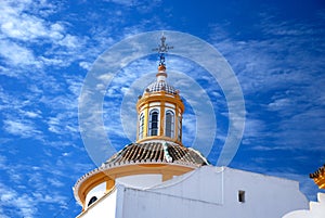 Detail of plaza de Toros, Sevilla, Spain