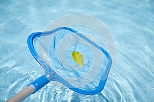 Detail of a Pool Skimmer