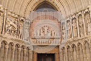 Detail of the Portal of San Bartolome Church