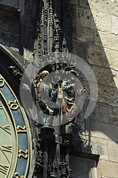 Detail of the Prague Astronomical Clock