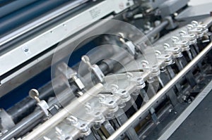 Detail of a printing press 1