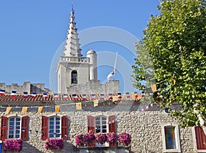 Detail of Provence Village Architecture