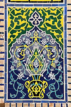 Detail from Registan - Samarkand photo