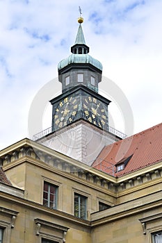 Detail of the Residenz Palace in Munich photo