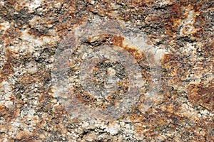 Detail of a rock photo