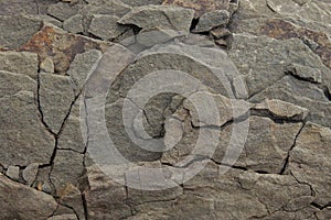 Detail of rock. Natural background. Stone