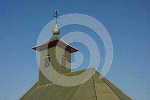 Detail of roof of chapel