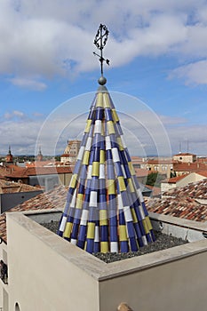 Detail of the roof of the Hotel Palacio La Marquesa photo