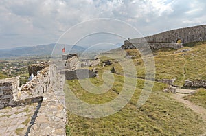 Detail of Rosafa Fortress Plateau in Shkoder, Albania