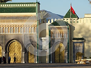 Royal Palace in Fes, Morocco