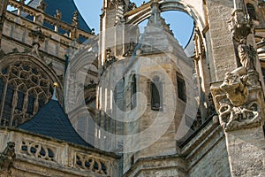 Detail of Saint Barbara church of Kutna Hora