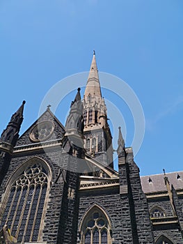 A detail of Saint Patricks in Melbourne