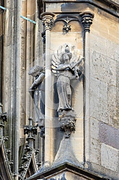 detail of Saint Theobald's Church, Thann