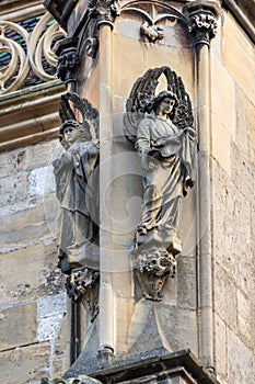 detail of Saint Theobald's Church, Thann