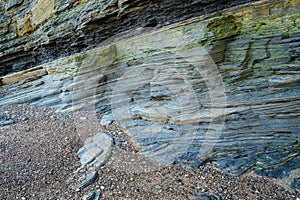 Detail of Saltpan Rocks Cliff Face