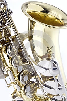 Detail of saxaphone