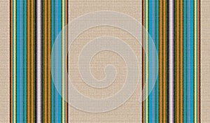 Detail seamless color background. mexican rug pattern. serape stripes 