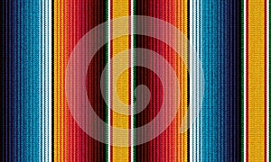 Detail seamless color background. texture pattern for continuous replicate. mexican rug pattern. serape stripes vector