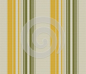 Detail seamless color background. Texture pattern for continuous replicate. Yellow and green rug pattern. Stripes art vector