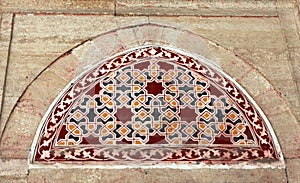 The Detail of Selimiye Mosque, Edirne.
