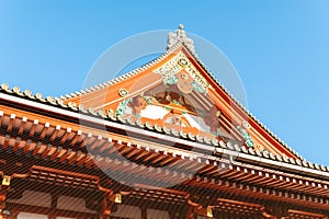 Detail of Sensoji temple