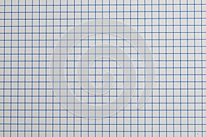 Detail of a sheet of squared paper