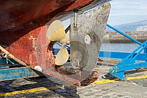 Detail of a ship