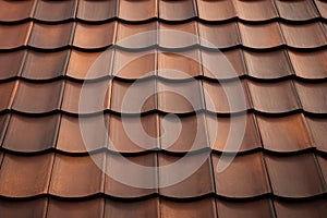 detail shot of gambrel roof tiles texture photo