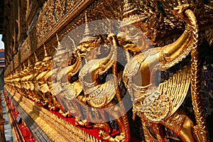 A detail (showing Garuda a national symbol of Thai