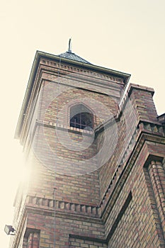 Detail of small church