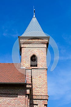 Detail of small church