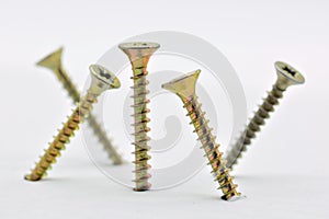 Detail of some threaded screws