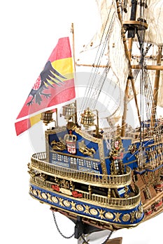 Detail Spanish Galleon