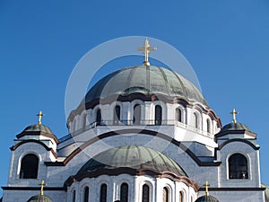 Detail of St. Sava Church