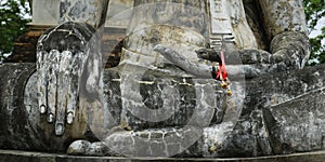 Detail,Statue of buddha