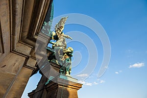 Detail statues on the Berliner Dom