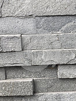 detail of stone or imitation stone wall