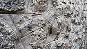 Detail of stone wall, texture