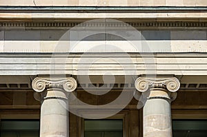 Detail Of Supporting Columns