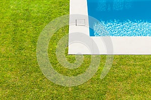 Detail swimming pool