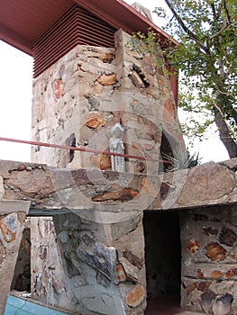 Detail, Taliesin West, Scottsdale, Arizona