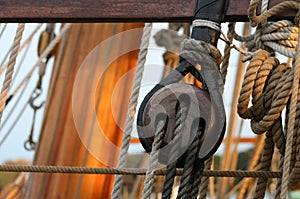 Detail of Tall Ship