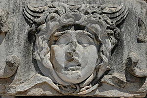 Detail of Temple of Apollo at Didyma, Turkey